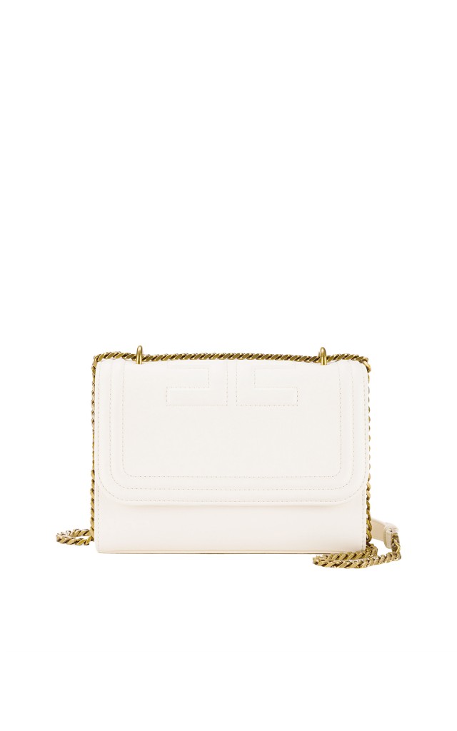 Torebka Elisabetta Franchi Logo Burro