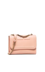 Torebka Elisabetta Franchi Logo Rose Gold
