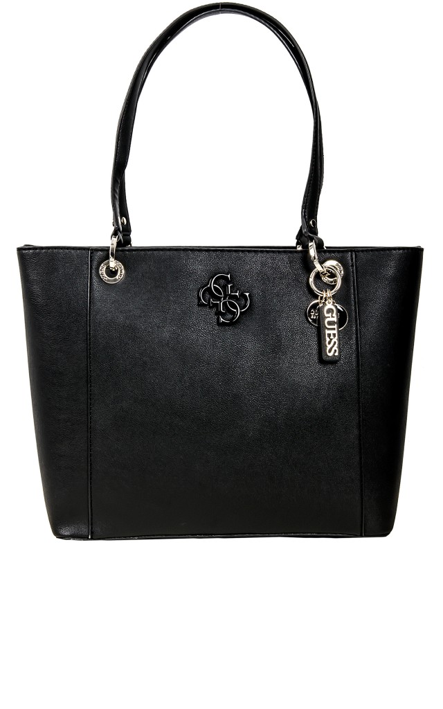 Torebka Guess Shopper Logo Black