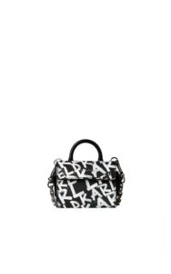 Torebka Karl Lagerfeld Mini Black White