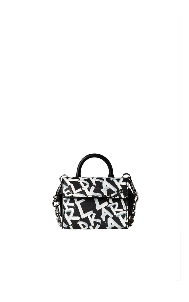 Torebka Karl Lagerfeld Mini Black White