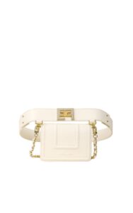 Torebka Nerka Elisabetta Franchi Logo Burro