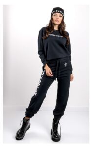 Bluza Pinko Dresowa Czarna