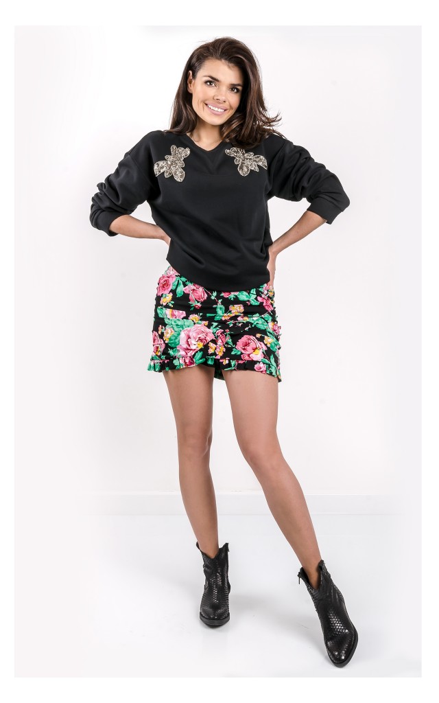Bluza Patrizia Pepe Dresowa Czarna