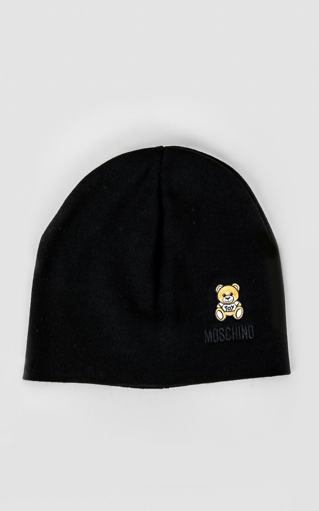 Czapka Moschino Toy Bear Czarna