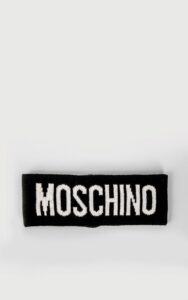 Opaska Moschino Czarno-Biała