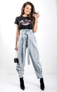 T-shirt Red Valentino Prosty Czarny