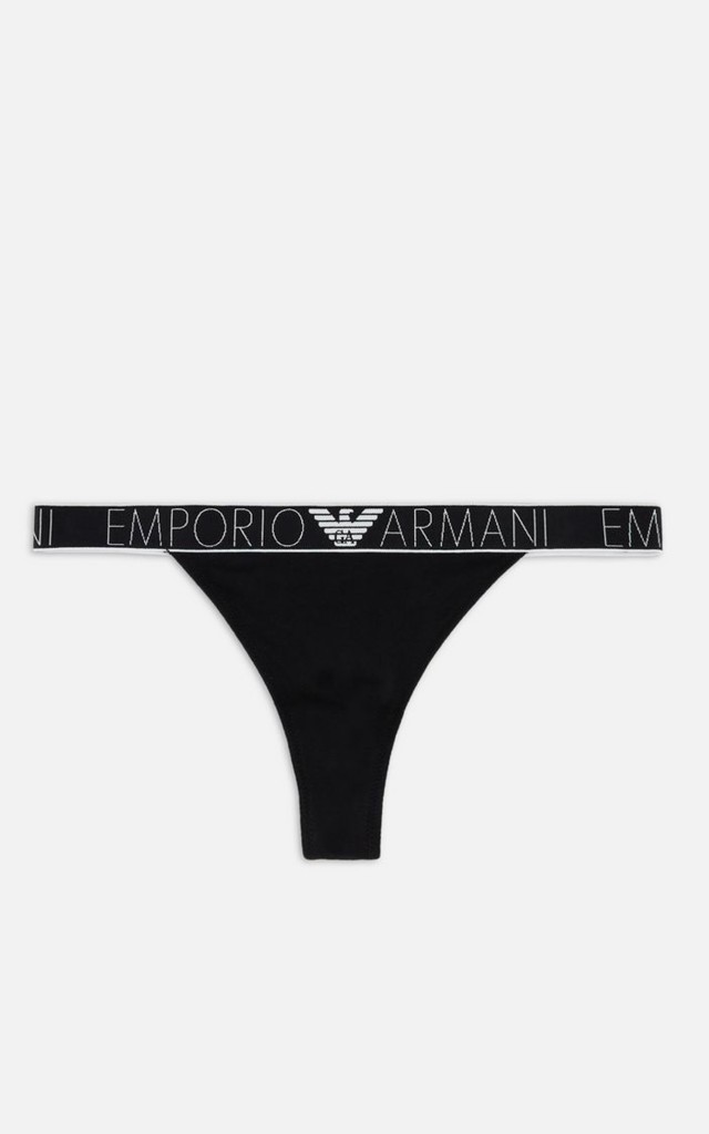 Stringi Emporio Armani Czarne