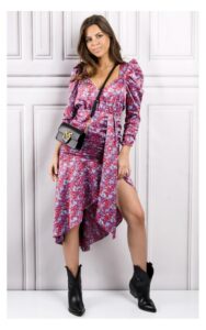 Sukienka Midi For Love & Lemons Kolorowe Kwiaty