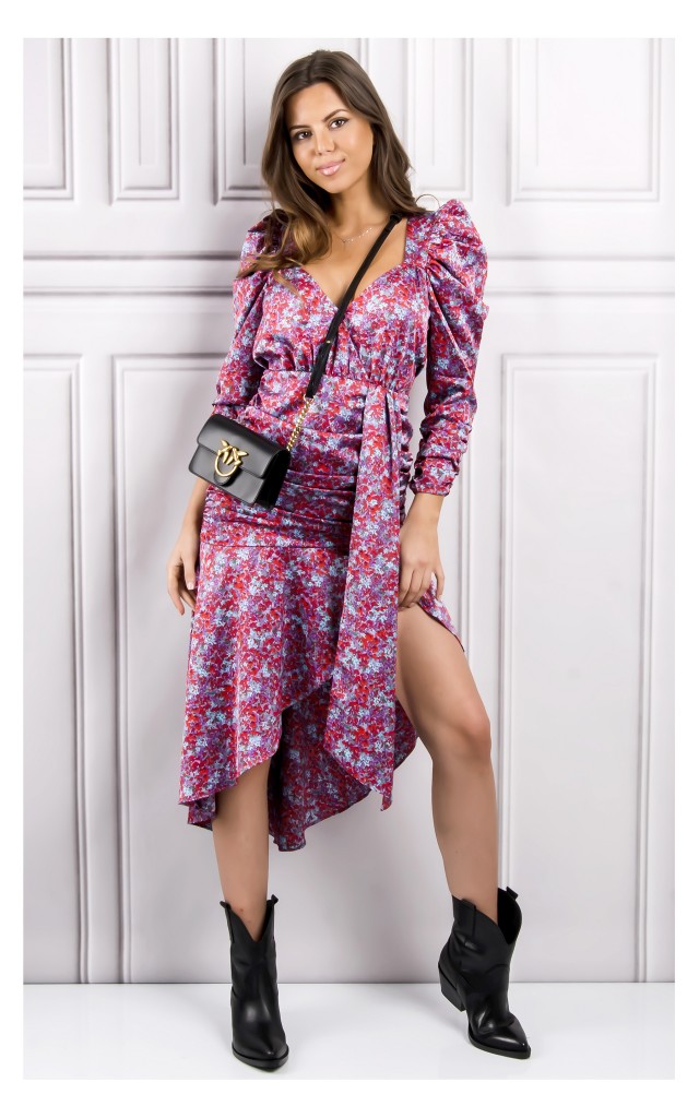 Sukienka Midi For Love & Lemons Kolorowe Kwiaty