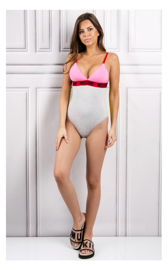 Body Moschino Dopasowane Kolorowe