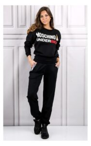 Bluza Moschino Dresowa Czarna
