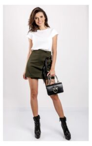 T-shirt Pinko Prosty Biały