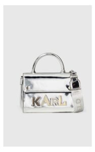 Torebka Karl Lagerfeld Crossbody Silver