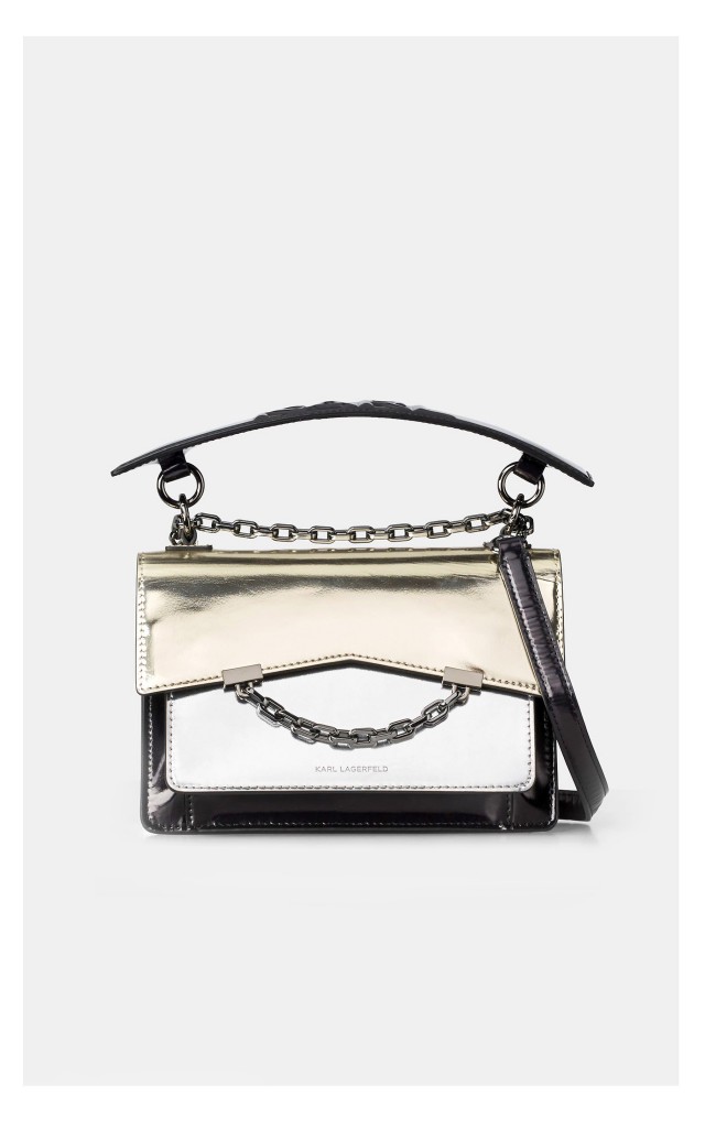 Torebka Karl Lagerfeld Crossbody Seven Silver