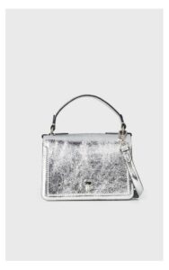 Torebka Karl Lagerfeld Crossbody 3D Pin Flap Silver