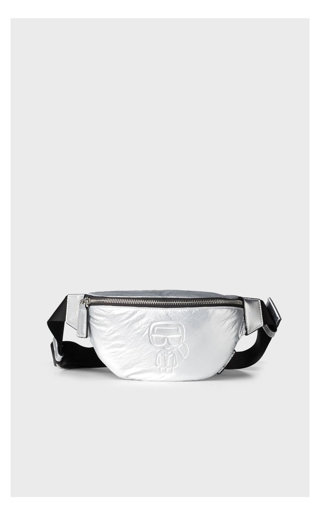 Nerka Karl Lagerfeld Nylon Metallic Silver