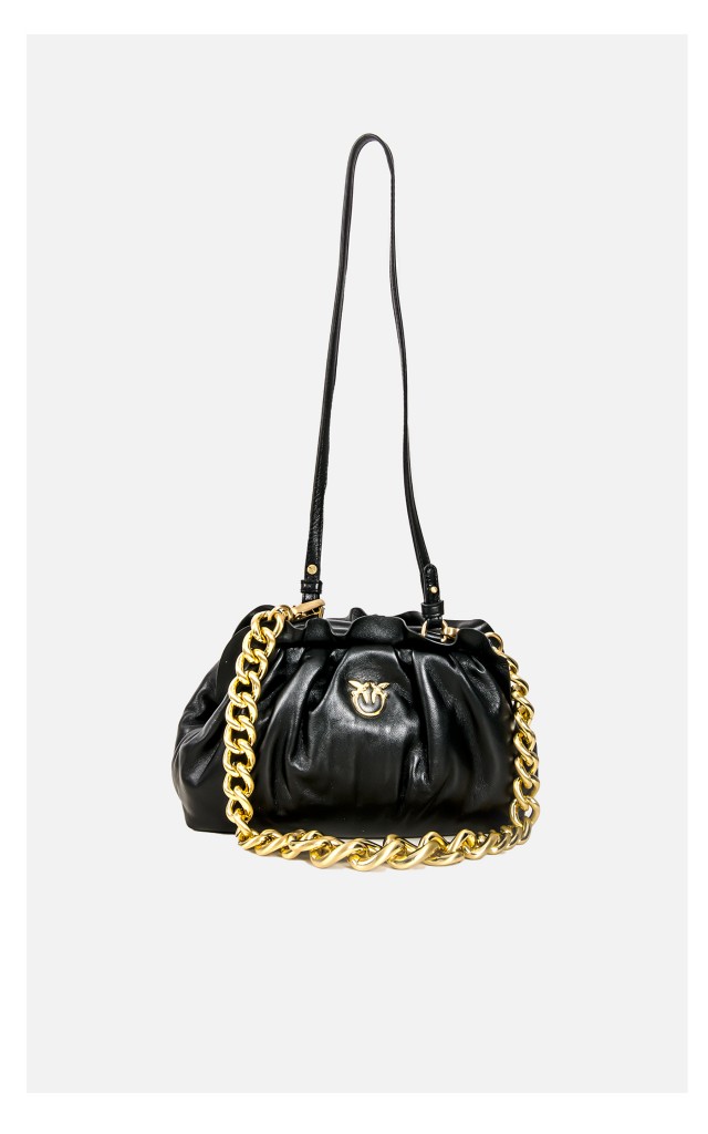 Torebka Pinko Mini Chain Clutch Fraimed Black