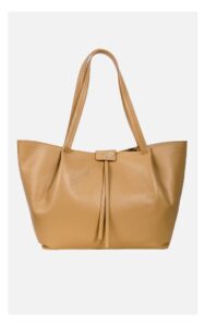 Torebka Patrizia Pepe Shopper Beżowa
