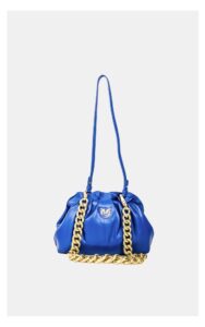 Torebka Pinko Mini Chain Clutch Fraimed Bluette