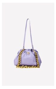 Torebka Pinko Mini Chain Clutch Fraimed Lilla