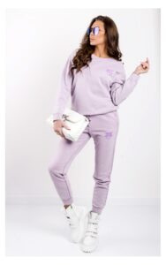 Bluza Pinko Dresowa Fioletowa