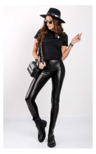 T-shirt Karl Lagerfeld Prosty Czarny