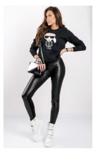 Bluza Karl Lagerfeld Z Logo Czarna