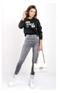 Bluza Karl Lagerfeld Dresowa Z Logo Czarna