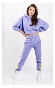 Bluza MSGM Dresowa Fioletowa
