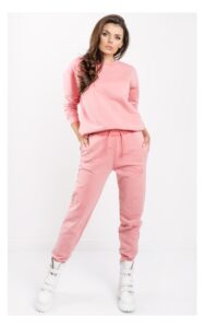 Bluza Pinko Dresowa Z Logo Różowa