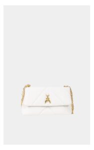 Torebka Patrizia Pepe Crossbody Pikowana Biała