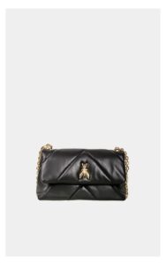 Torebka Patrizia Pepe Crossbody Pikowana Czarna