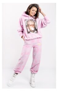 Bluza Versace Oversize W Tie Dye Print