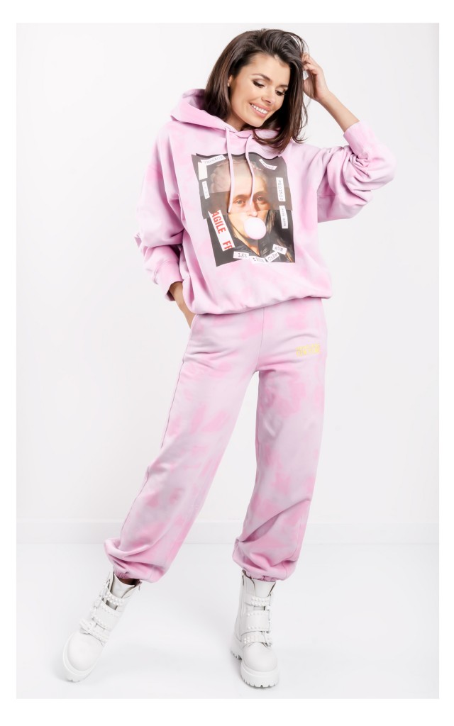 Bluza Versace Oversize W Tie Dye Print
