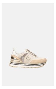 Sneakersy Liu Jo Maxi Wonder Logowane Satynowe