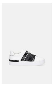 Sneakersy Liu Jo Silvia Logowane Białe