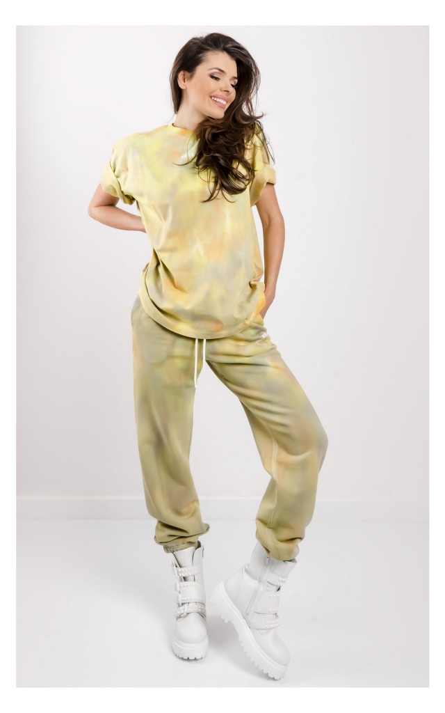 T-shirt MSGM W Tie Dye Print