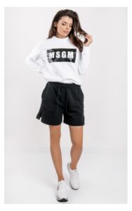 Bluza MSGM Oversize Biała