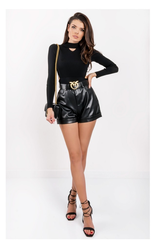 Sweter Guess Z Wycięciami Czarny