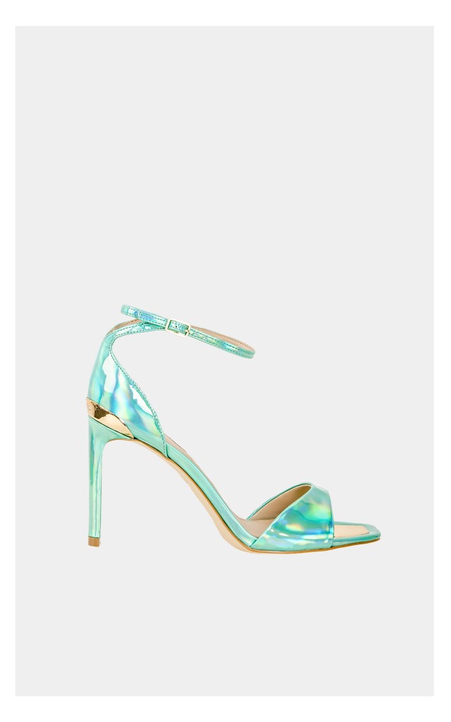 Sandały Guess Laminowane Divine Green