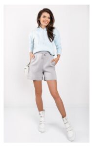Bluza Guess Z Kapturem Błękitna