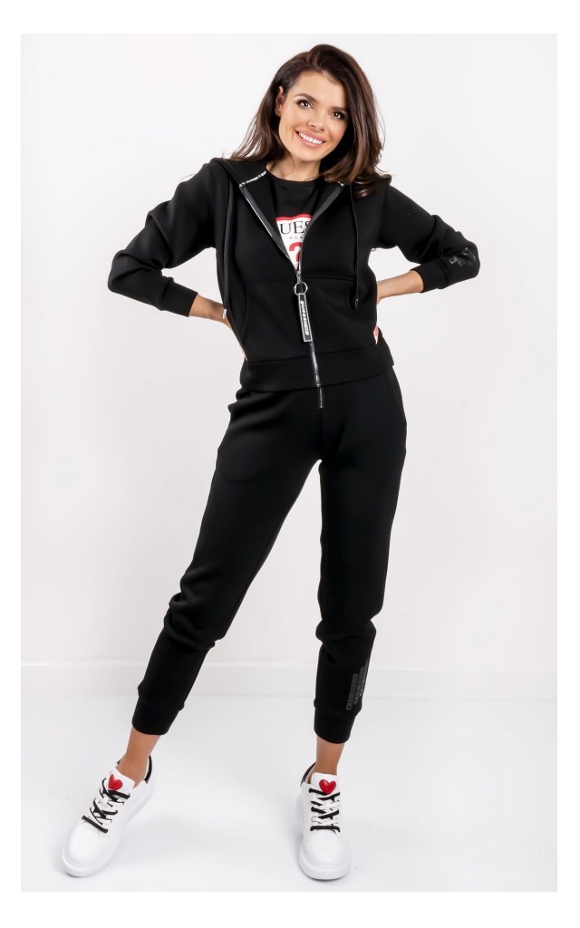 Bluza Guess Z Kapturem Czarna