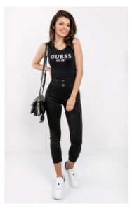 Body Guess Logowane Czarne