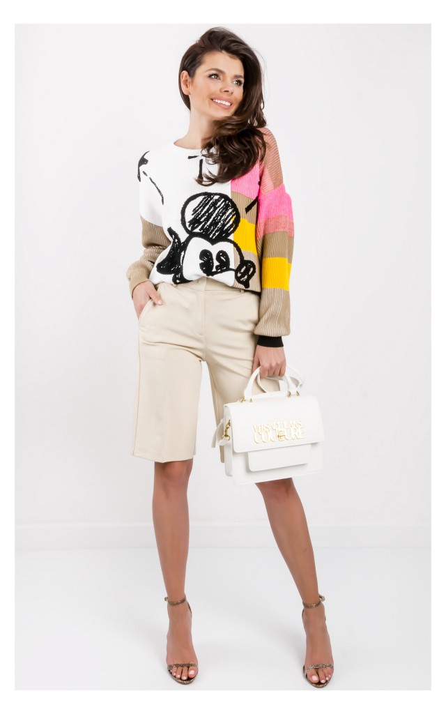 Sweter Iceberg Mickey Mouse Biały