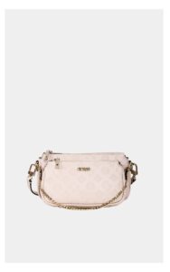 Torebka Guess Crossbody Double Dayane Mini Blush