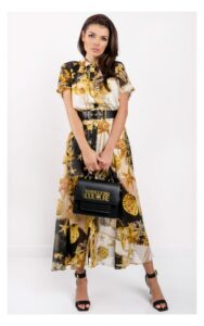 Sukienka Twin Set U&B Maxi W Print