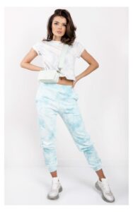 T-shirt Guess Tie Dye Niebieski