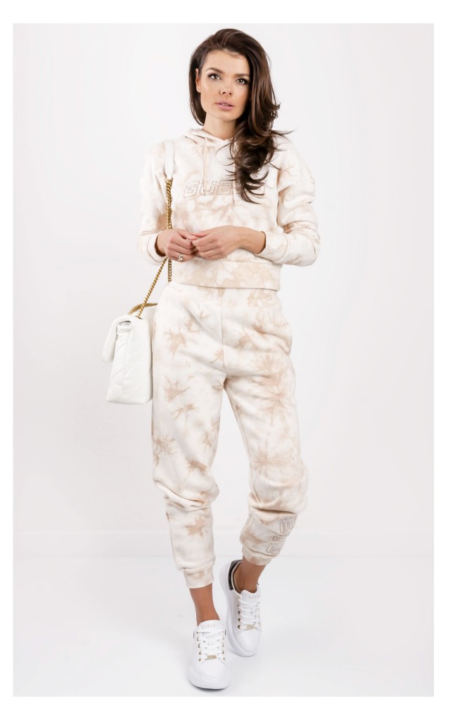 Bluza Guess Tie Dye Beżowa