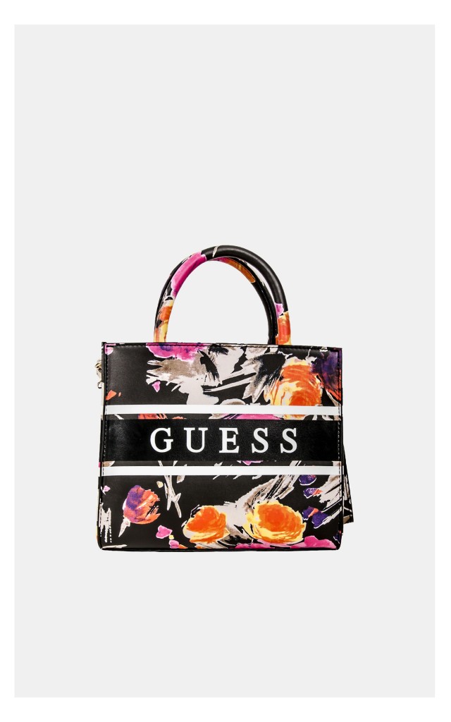 Torebka Guess Mini Shopper Monique Floral Multi